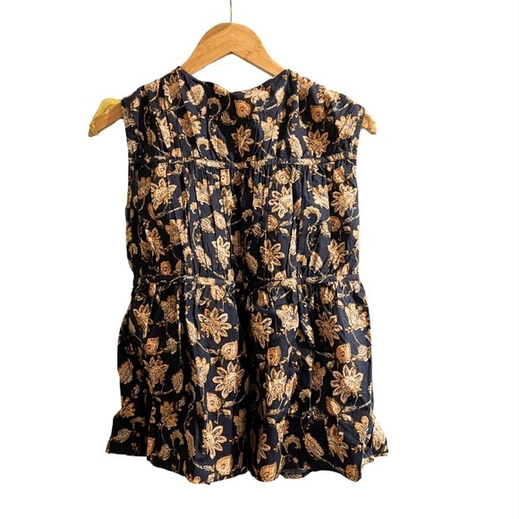 Mango Printed Cotton Blouse. Size Small. NWT - Picture 4 of 7